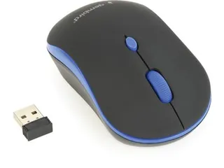 Draadloze Optische Muis, Blauw - 2