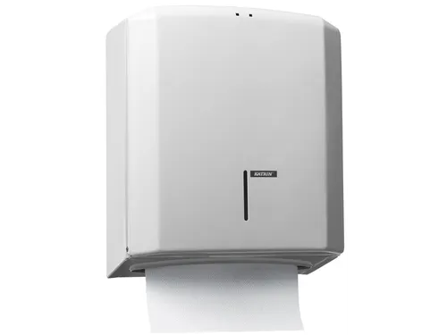 Handdoekdispenser Katrin medium wit 988113