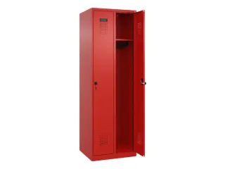 locker,HxBxD 1850x600x500mm,2vak,vak B 300mm,draaigrendel - 2