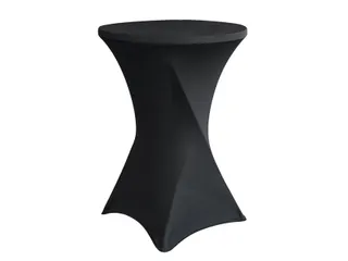 Tafelrok BRASQ voor statafel 80cm zwart - 2