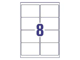 Etiket Avery J8165-25 99.1x67.7mm Inkjet Wit 200 stuks - 3