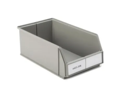 magazijnbak,HxBxD 150x230x400mm,PP,grijs