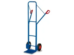 Steekwagen Staal Kratten 250kg Hxb 1600x550mm Massief Rubber Banden