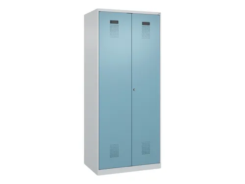 locker voor scheiding van kleding,HxBxD 1850x800x500mm,2vak
