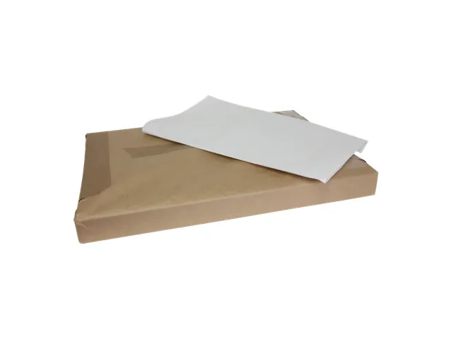 Verpakkingspapier Vel Gebleekt 470x590mm 90g/m2 Langlopend Wit