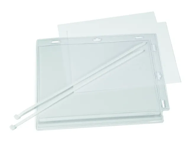 DURABLE waterbestendige infohoes A5 met kabelbinders