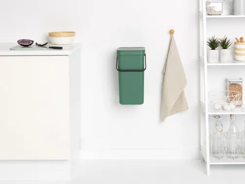 Afvalemmer Sort & Go 16 Liter Groen
