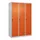 locker,HxBxD 1850x1200x500mm,3vak,vak B 400mm,draaigrendel
