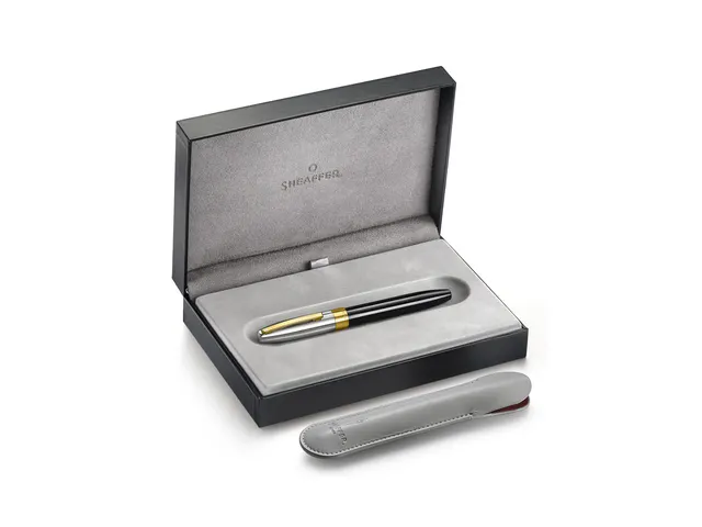 Vulpen Sheaffer Legacy fine 9065 Bi-Color black 14k pvd vergulde afwer