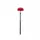 Ragebol rond met telescoopsteel 97-163cm
