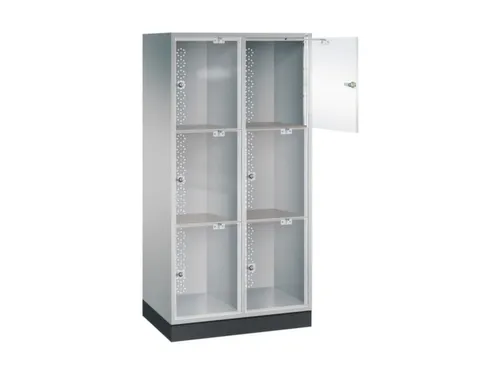 grootvolume-lockersysteem,HxBxD 1750x820x500mm,2x3vakken,cil.-slot