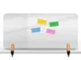 Bureauscherm Elements doorzichtig 60x120cm klemmen