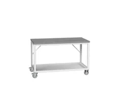 établi roulant HxlxP 930x1500x800mm plateau linoléum