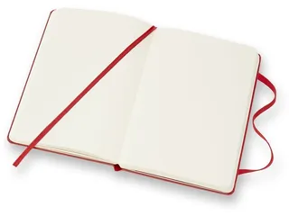 Notitieboek Moleskine pocket 90x140mm blanco hard cover scarlet red - 8