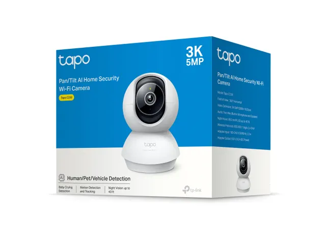 TP-Link Tapo C230, Caméra de sécurité IP, Intérieure, Sans fil, Am