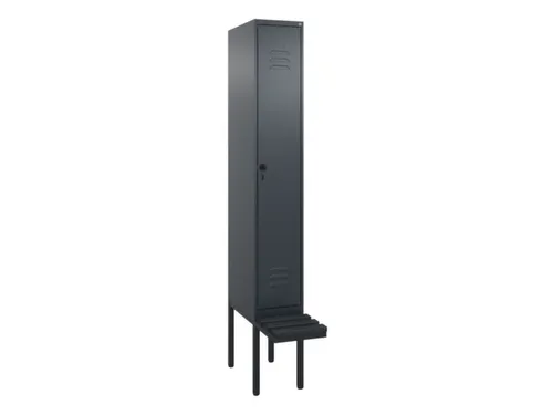 locker voor scheiding van kleding,HxBxD 2120x300x815mm,1vak