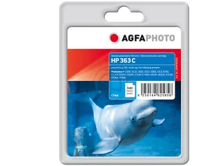 APHP363CD AP HP C8771EE PS Inkt cyaan rebuilt Blister 6ml - 2