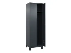 locker,HxBxD 1950x600x500mm,2vak,vak B 300mm,cil.-slot,voeten