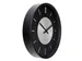 Wandklok NeXtime Retro II 25cm zwart/zilver metaal