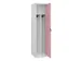 locker voor scheiding van kleding,HxBxD 1850x400x500mm,1vak