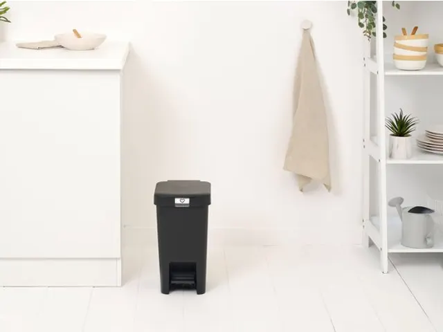 Pedaalemmer StepUp 10 Liter Zwart
