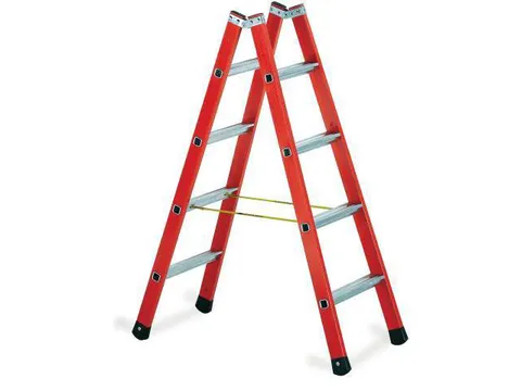 Boktrap,dubbelzijdig,bomen fiberglas,brede sporten aluminium