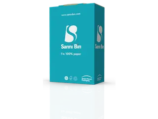 Sanni Bin disposable hygiënebak 14 liter karton (10 stuks) - 2