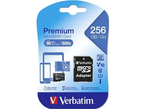Premium Micro Sdxc Card 256Gb
