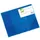 Elastomap A4 Mat Met Drie kleppen PP 400 Micron Blauw
