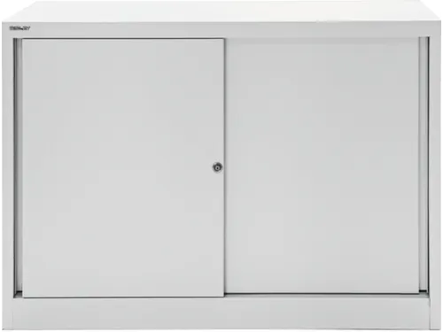 schuifdeurkast,HxBxD 839x1200x430mm,1xStalen bodem,2 OH
