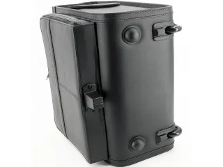 Pilotenkoffer Alassio 42x45x26 cm san remo zwart kunstleer - 5