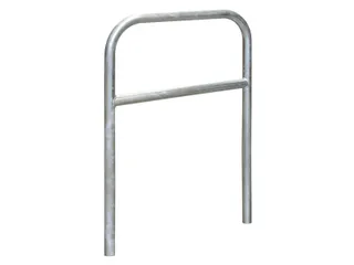fietsbeugel,L 800mm,kwaliteitsstaal vuurverzinkt,ronde buis - 1