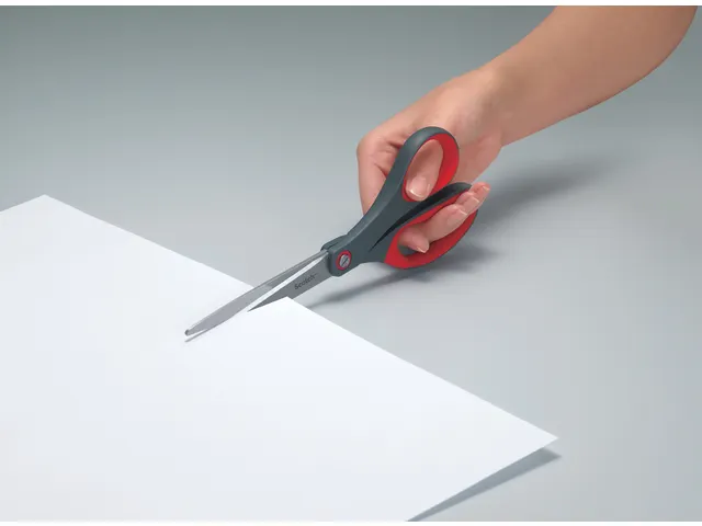 Schaar Scotch 20cm precision rood blister