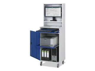 Computerkast 1770x650x520mm Uittreklade Voor Toetsenbord Monitorvak - 4