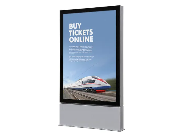 LED Outdoor Premium Poster Case Dubbelzijdig 120x180cm