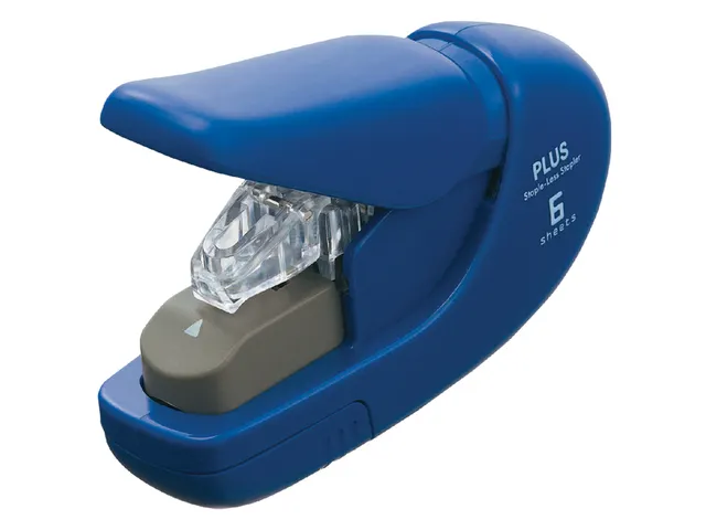 Nietmachine Plus nieten zonder nietjes blauw