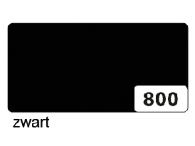 Etalagekarton Folia 48x68 cm 400gr Nr 800 Zwart