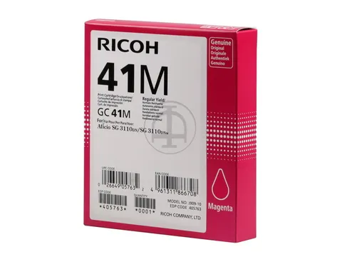 Inktcartridge Ricoh Gc-41 Magenta
