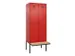 locker met bank,voor scheiding van kleding,HxBxD 2120x800x815mm,2vak