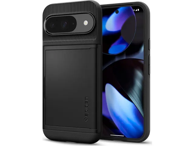 Spigen Case ACS07695 Google Pixel 9 (Pro) Slim Armor CS zwart