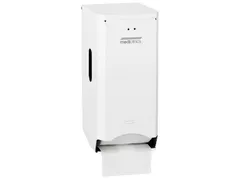 Toiletpapier Dispenser Metaal Wit voor 2 Toiletpapier Rollen