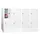 lockerkast,HxBxD 855x1200x500mm,4x2vakken,RAL7035,front RAL7016