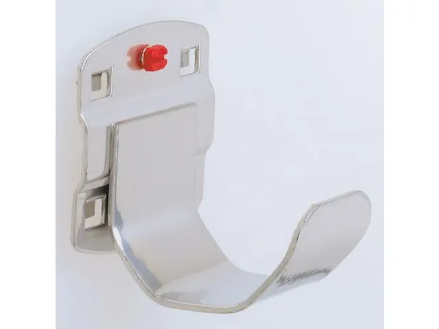 Buishouder Voor Geperforeerde Platen Ø 60Mm Aluminium-Kleurig