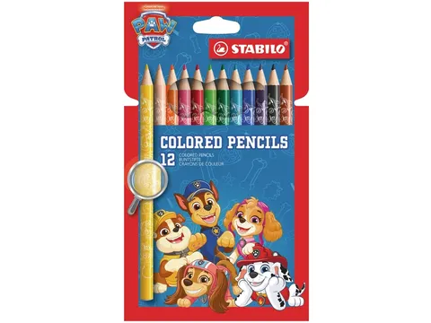 Kleurpotloden STABILO PAW Patrol 12 stuks