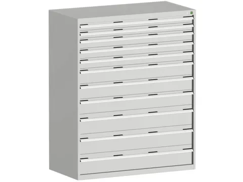 ladekast,HxBxD 1600x1300x750mm,11lade(n),lade voor normale belastingen