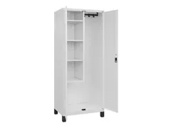 schoonmaakkast,HxBxD 1950x800x500mm,links 4vakken