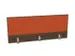 panneau de rehausse,p. table de bureau,NV brun caryer,BN3012-orange