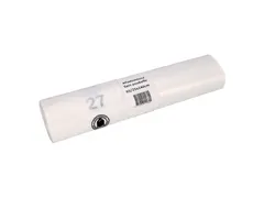 Afvalzak Cleaninq 65/25x140cm HDPE recycled T25 240 Liter transparant