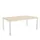In hoogte verstelbaar bureau,HxBxD 720-840x1800x1000mm,NE-esdoorn