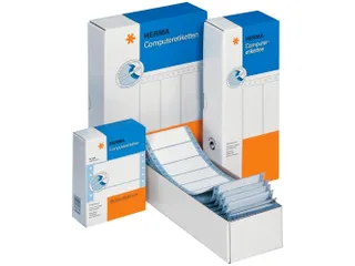 Computeretiketten 8183 Eindloos 88.9x35.7mm 1-baan Blauw - 1
